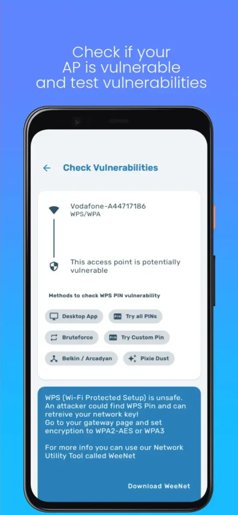 تحميل برنامج Wps Wpa Tester Premium مهكر اخر اصدار للاندرويد 