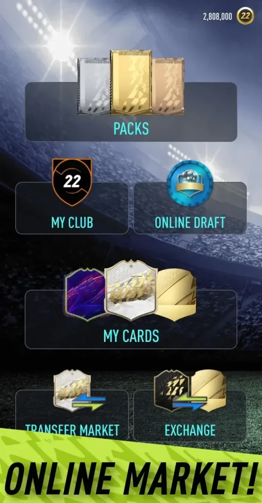 تحميل لعبة MAD FUT 22 مهكرة من ميديا فاير
